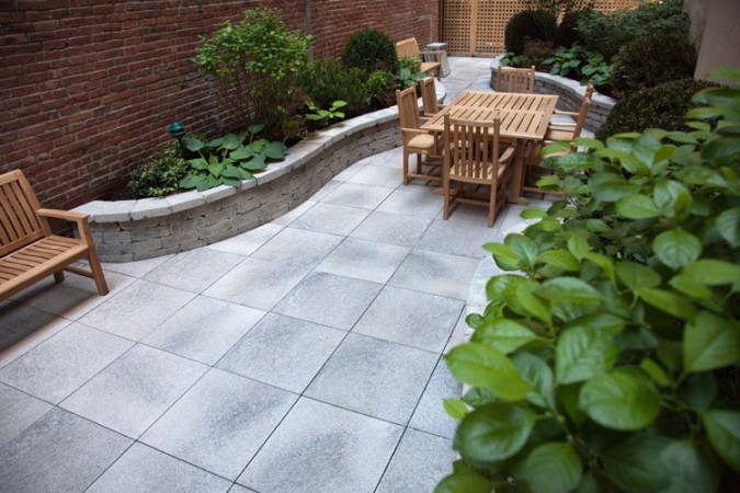 New York (USA), Condominium Courtyard