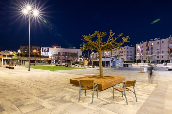 Kiryat Malachi (Israel), Urban Square