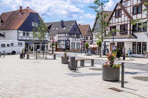 Umbriano Pflaster Granitbeige Brunnen Waldeck 2670 42