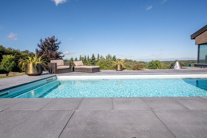 Umbriano Grauanthrazit gemasert