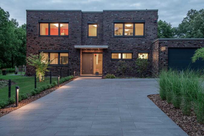 Umbriano Grauanthrazit gemasert