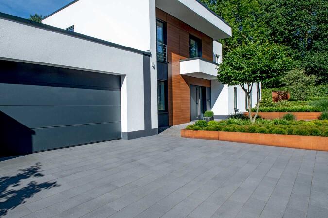 Umbriano Grauanthrazit gemasert