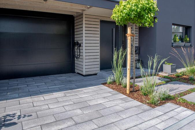 Umbriano Platingrau gemasert