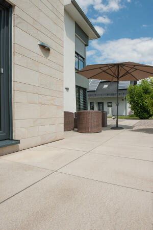 Umbriano Granitbeige gemasert