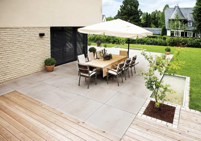 Umbriano Granitbeige gemasert