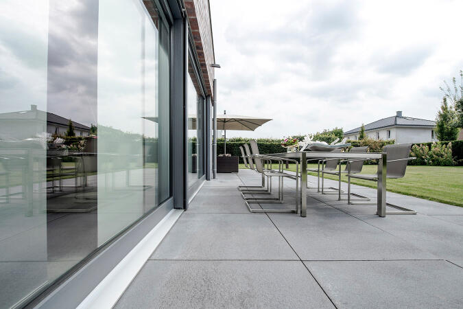 Umbriano Grauanthrazit gemasert