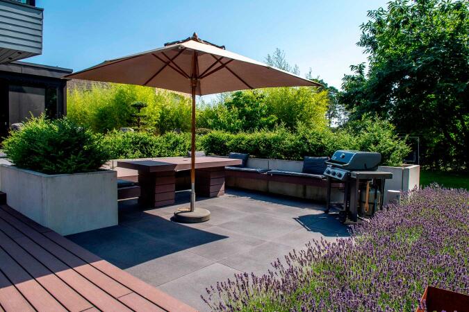 Umbriano Grauanthrazit gemasert