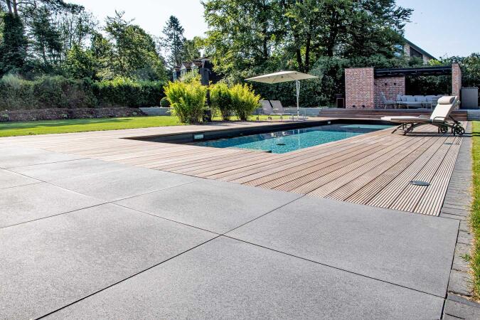 Umbriano Grauanthrazit gemasert