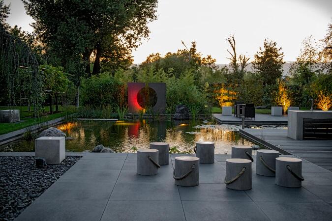 Umbriano Grauanthrazit gemasert