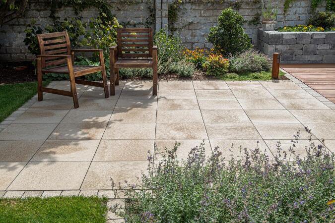 Umbriano Granitbeige gemasert