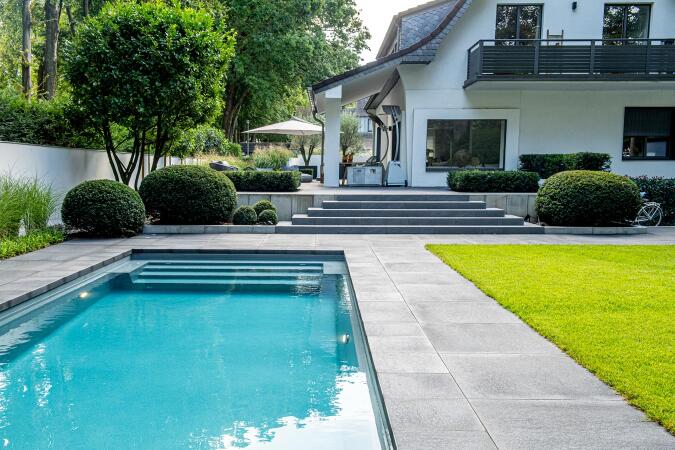 Umbriano Grauanthrazit gemasert