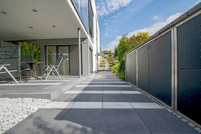 Umbriano Grauanthrazit gemasert