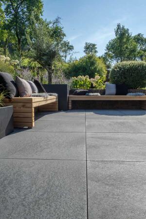 Umbriano Grauanthrazit gemasert