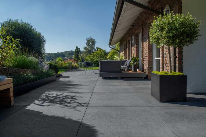 Umbriano Grauanthrazit gemasert